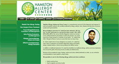 Desktop Screenshot of hamiltonallergy.com